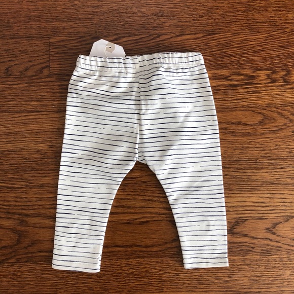 Zara baby legging “oh” pant. Blue and white - Picture 3 of 3